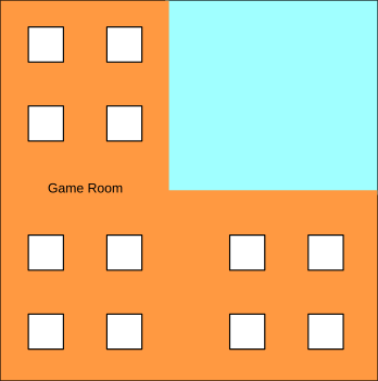 Exhibition plan Game Room